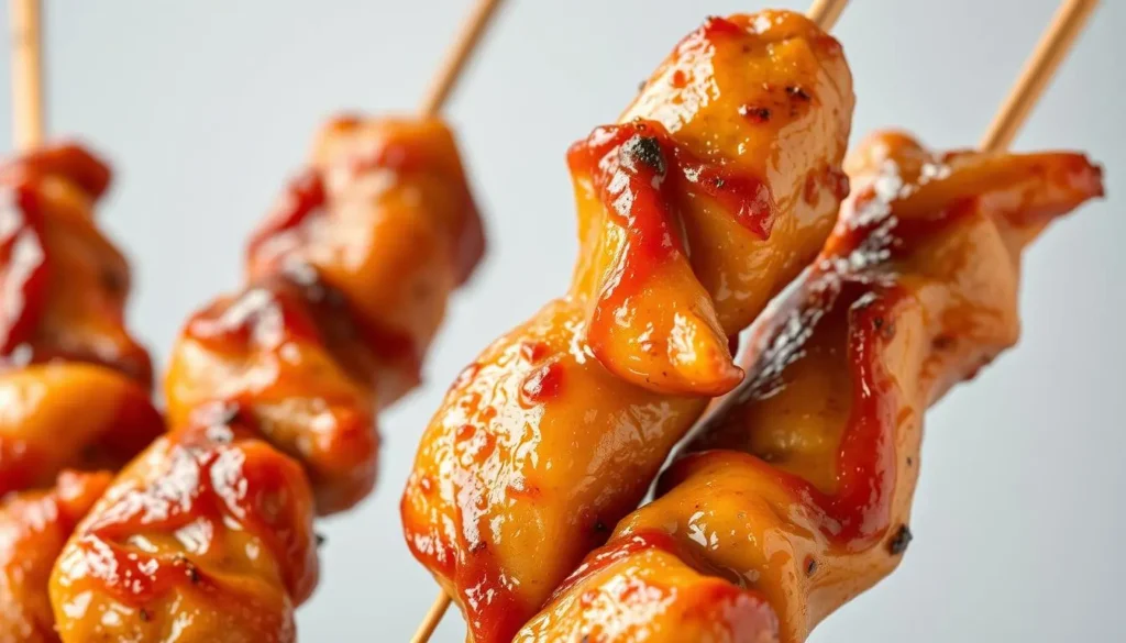 bang bang chicken skewers