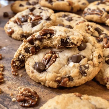 chocolate chip pecan cookies