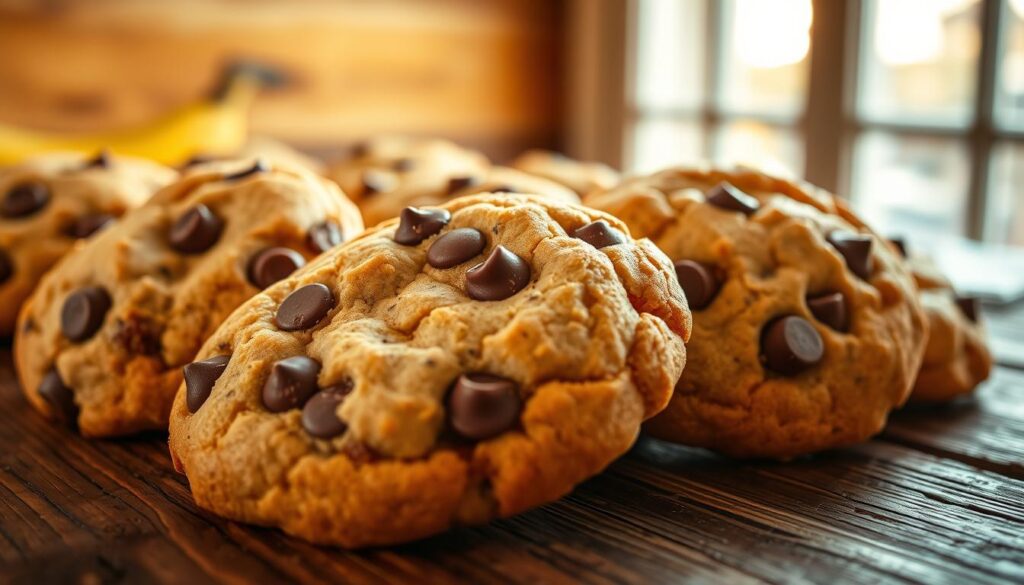 banana chocolate chip cookies banana chocolate chip cookies