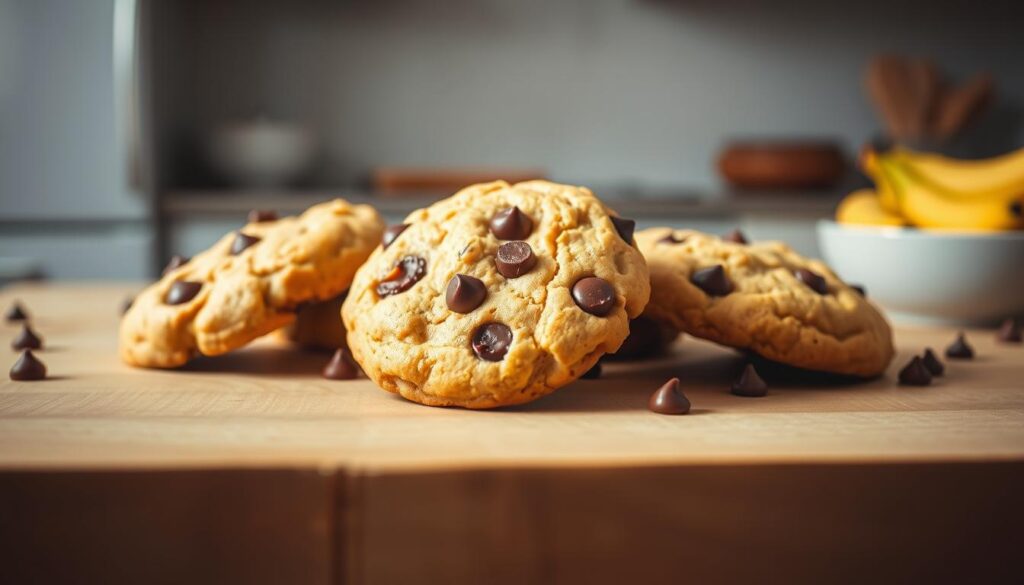 banana chocolate chip cookies