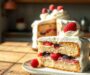 Learn how to make a classic berry Chantilly cake recipe at home