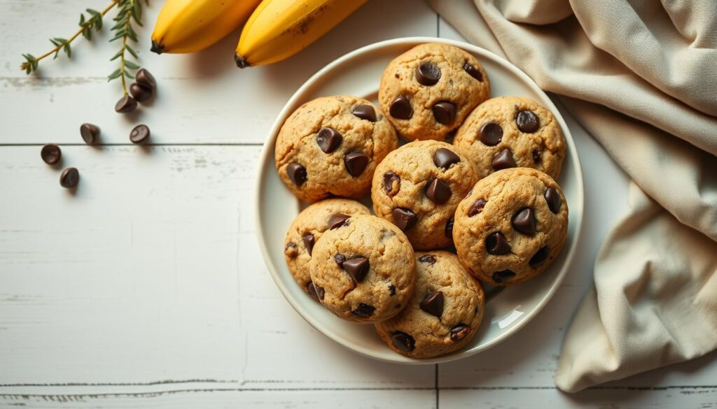 chocolate chip banana cookies